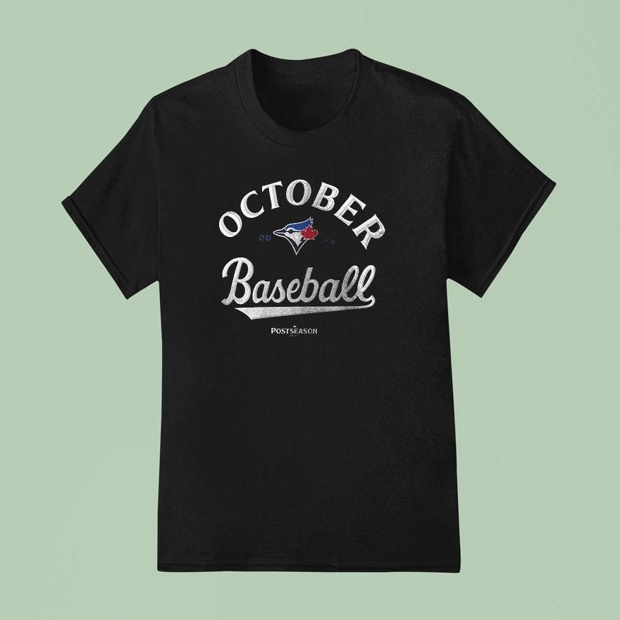 Toronto Blue Jays 2025 Mlb Postseason Logo Shirt