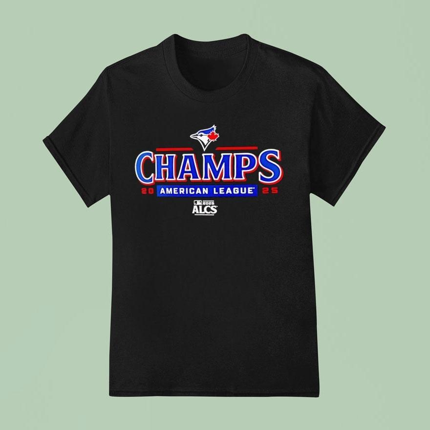 Toronto Blue Jays American League Champions 2025 Mlb Shirt