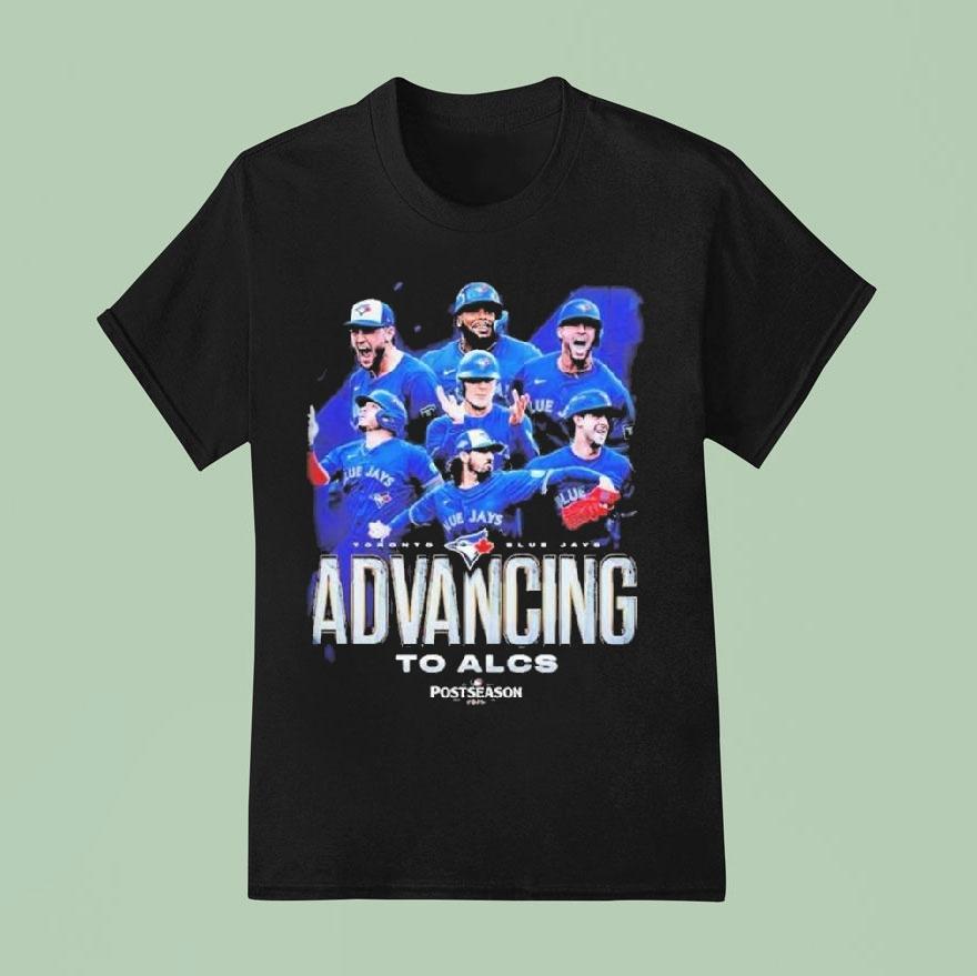 Toronto Blue Jays For Advancing To Alcs Champions Postseason Mlb 2025 Shirt