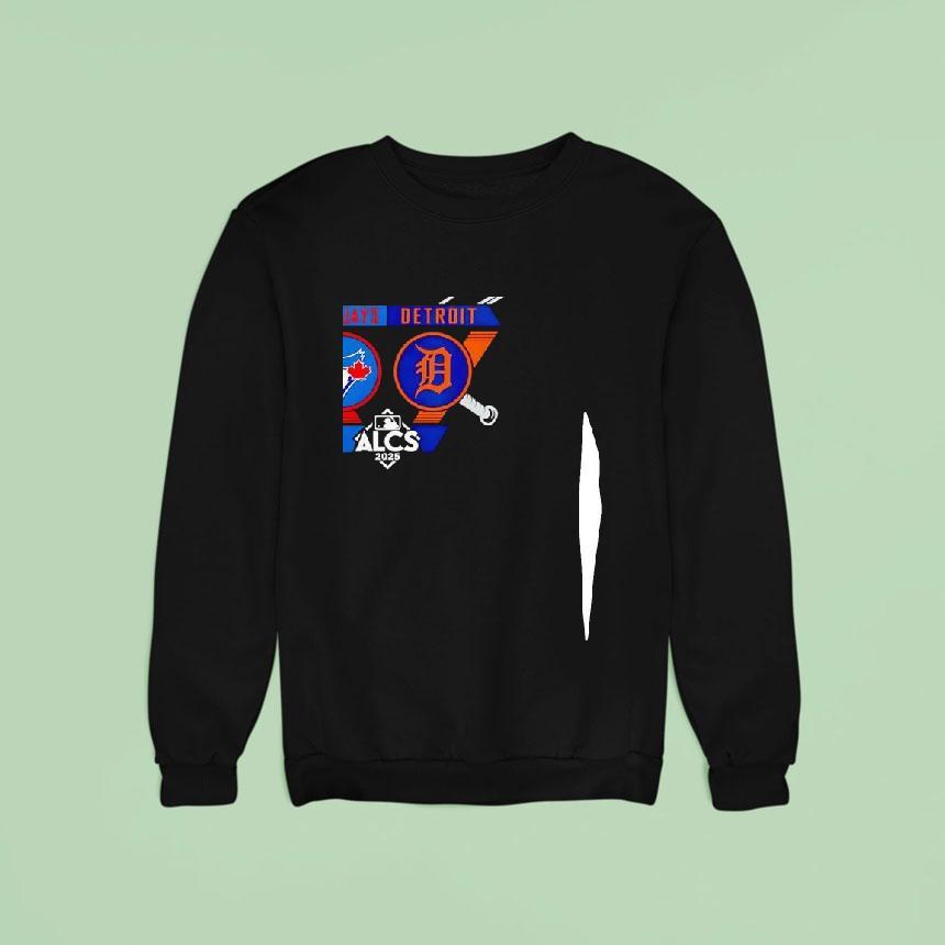 Toronto Blue Jays Vs Detroit Tigers American League Championship Postseason 2025 Shirt Toronto Blue Jays Vs Detroit Tigers American League Championship Postseason 2025 Shirt