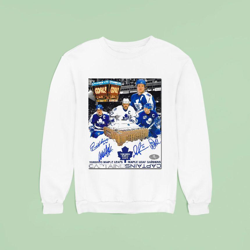 Toronto Maple Leafs Captains Maple Leaf Gardens Shirt Toronto Maple Leafs Captains Maple Leaf Gardens Shirt