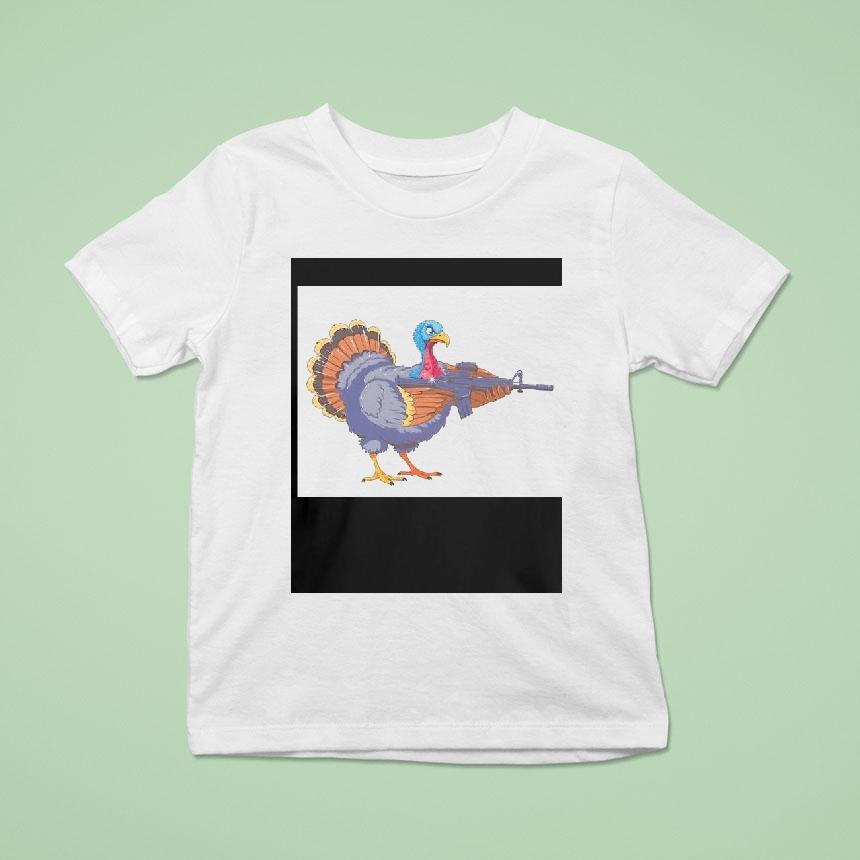 Triggered Turkey Graphic Shirt