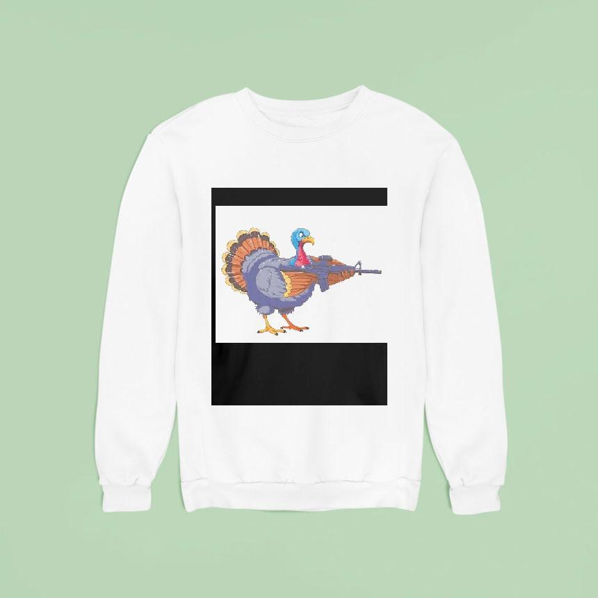 Triggered Turkey Graphic Shirt Triggered Turkey Graphic Shirt