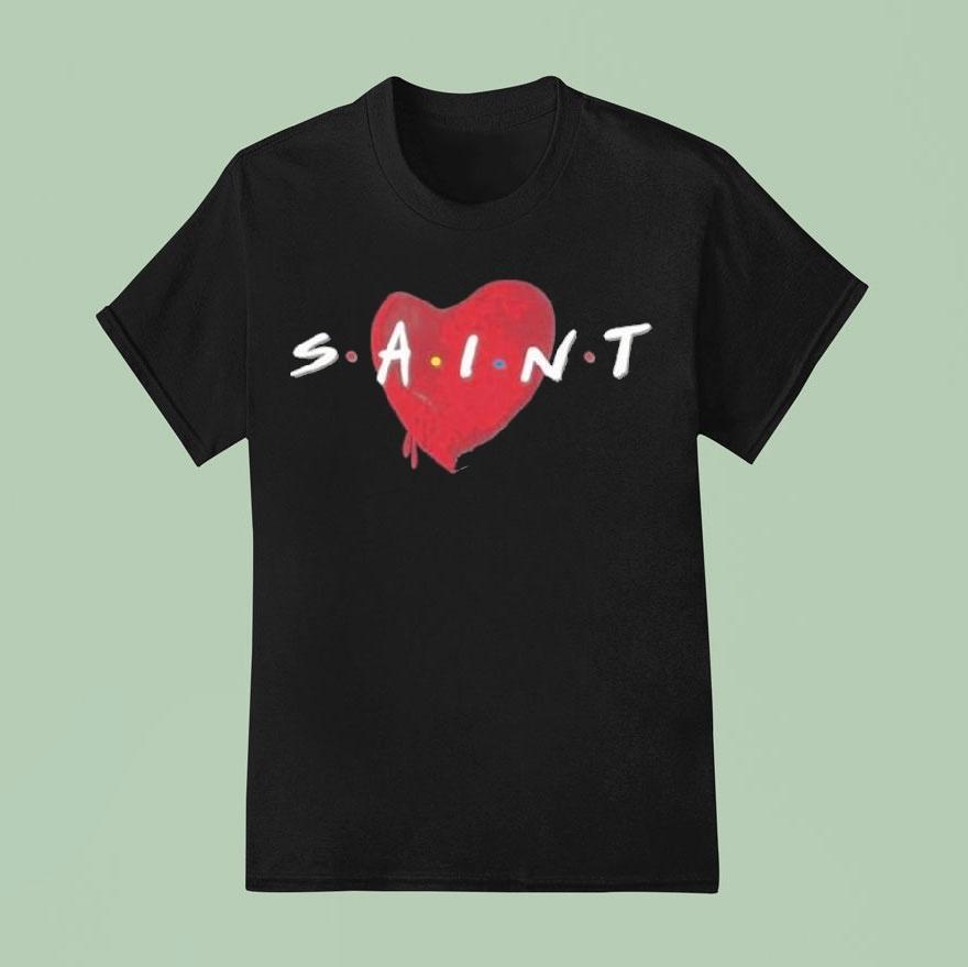 Tyreek Hill Wearing Saint Heart Like Being Awake In A Nightmare Shirt