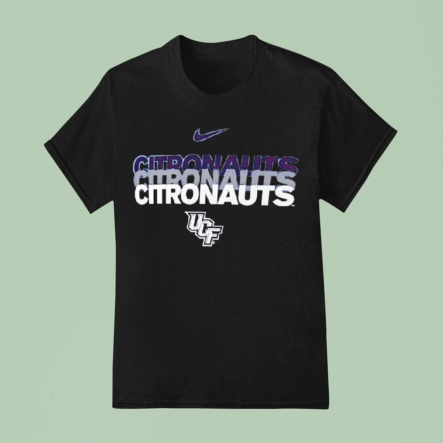 Ucf Knights Light Space Game Citronauts Baseball Legend Logo Shirt