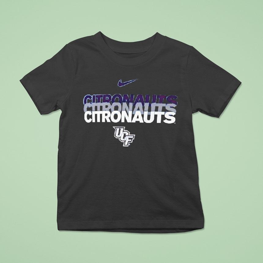 Ucf Knights Light Space Game Citronauts Baseball Legend Logo Shirt