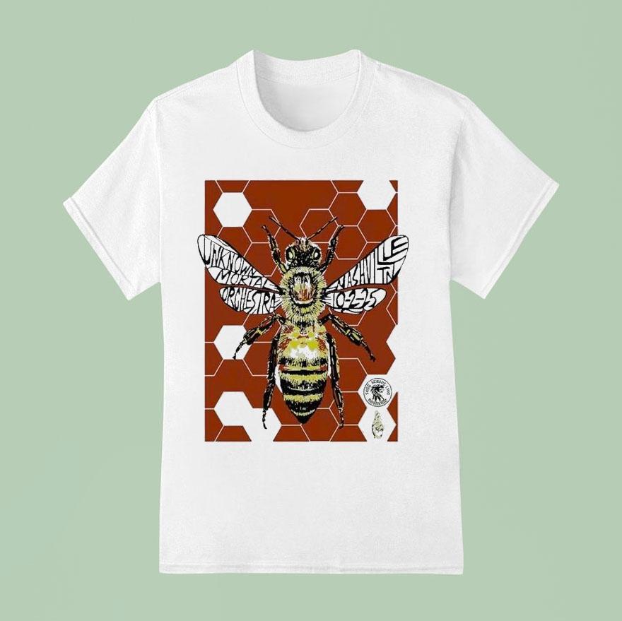 Unknown Mortal Live Show Music At Orchestra In Nashville Tn On October 02 2025 Bee Shirt