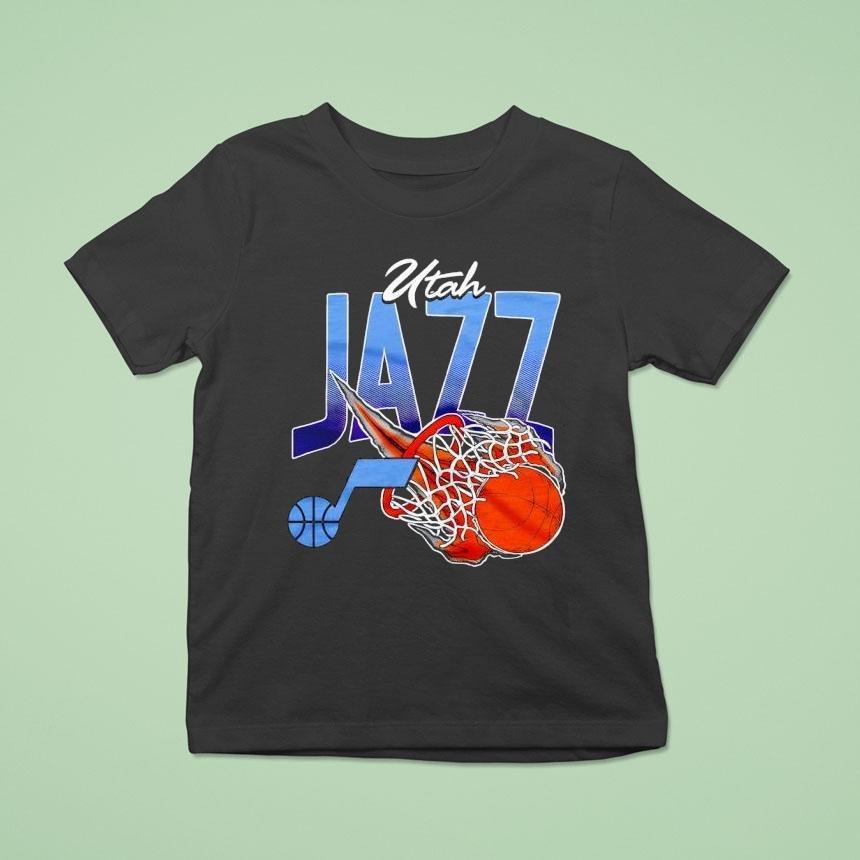 Utah Jazz On Fire Nba Basketball Shirt