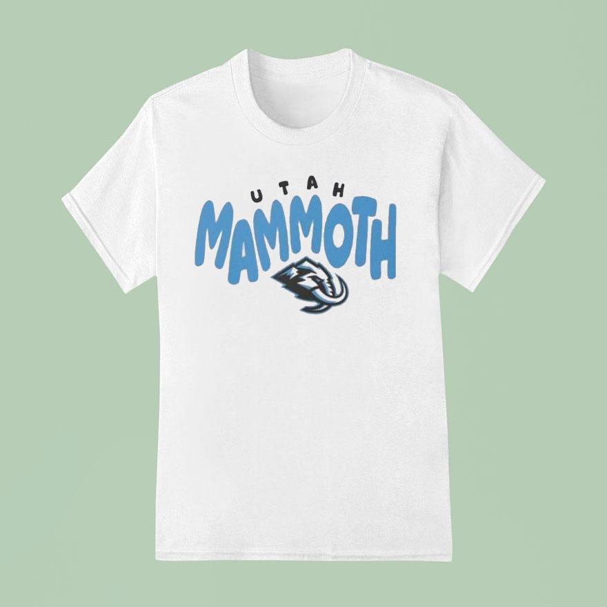 Utah Mammoth Hockey Nhl Logo Shirt