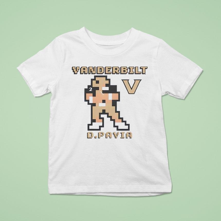 Vanderbilt Auctioning Diego Pavia Football Shirt