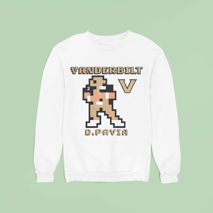Vanderbilt Auctioning Diego Pavia Football Shirt Vanderbilt Auctioning Diego Pavia Football Shirt