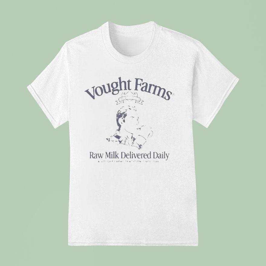 Vought Farms Raw Milk Delivered Daily Shirt