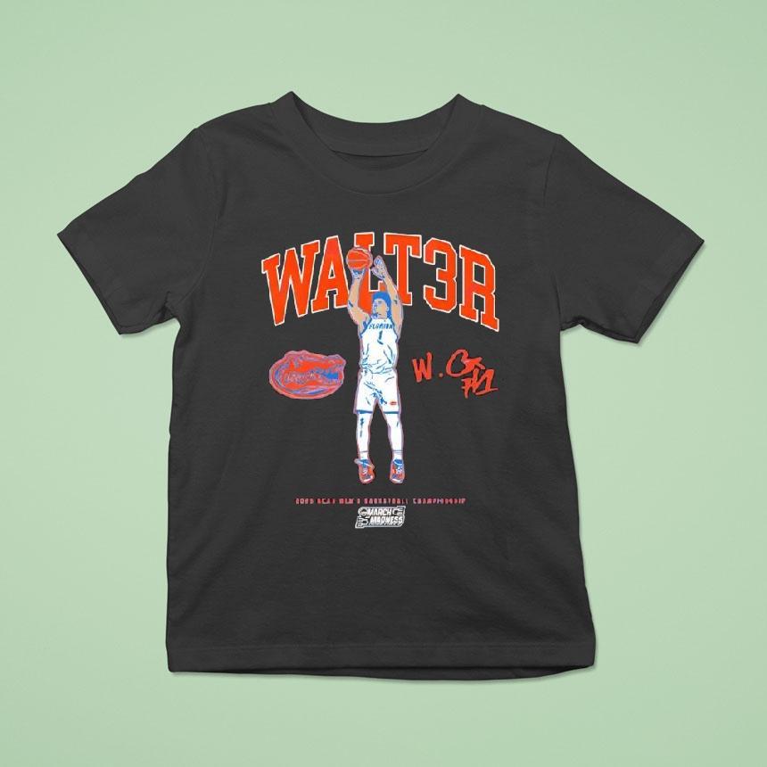 Walter Clayton Jr 2025 Ncaa Men’s Basketball Champions Signature Shirt