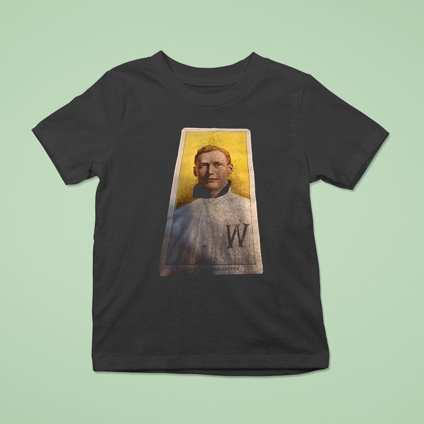 Walter Johnson Washington Baseball Series 150 Subjects The Cigarette Of Quality Card Shirt