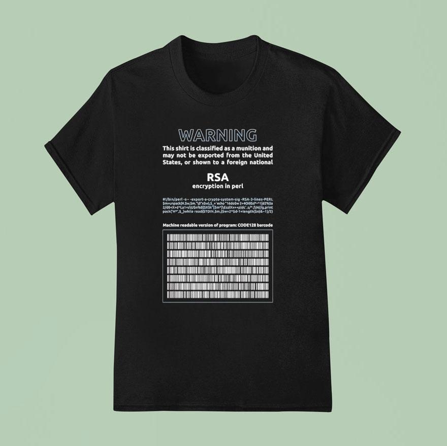 Warning Rsa Encryption In Perl Shirt