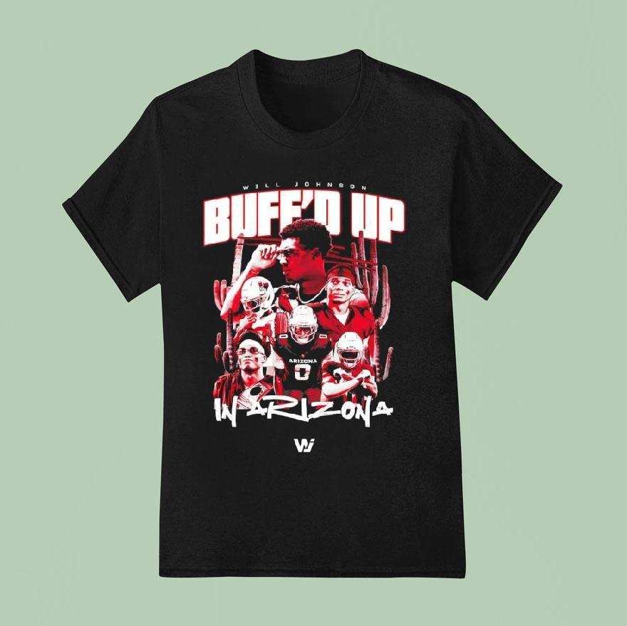 Will Johnson Buff’d Up Warizona Shirt