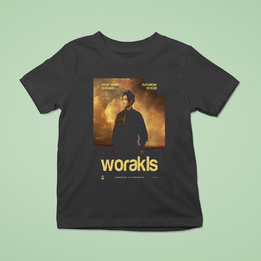 Worakls January 10 2026 Chop Chicago Il Shirt