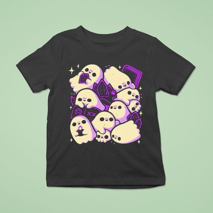 Xmorfina Spooky Cute Ghosts And Witchcraft Shirt