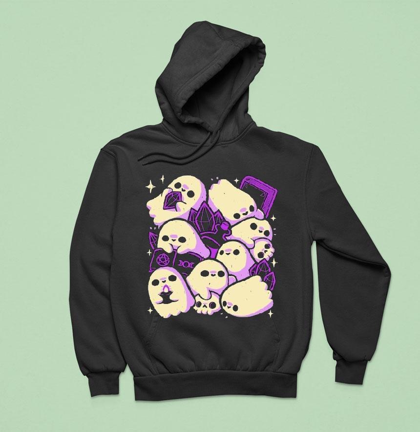 Xmorfina Spooky Cute Ghosts And Witchcraft Shirt Xmorfina Spooky Cute Ghosts And Witchcraft Shirt