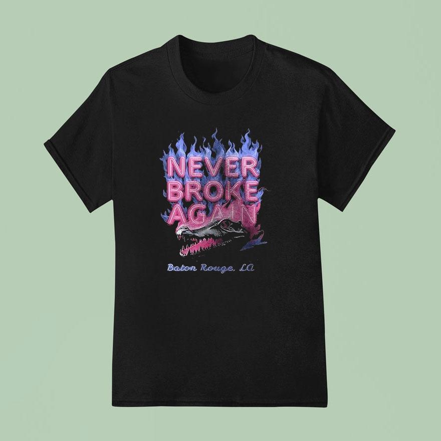 Youngboy Nba Never Broke Again Baton Rouge Skull Shirt