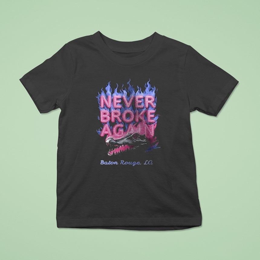 Youngboy Nba Never Broke Again Baton Rouge Skull Shirt