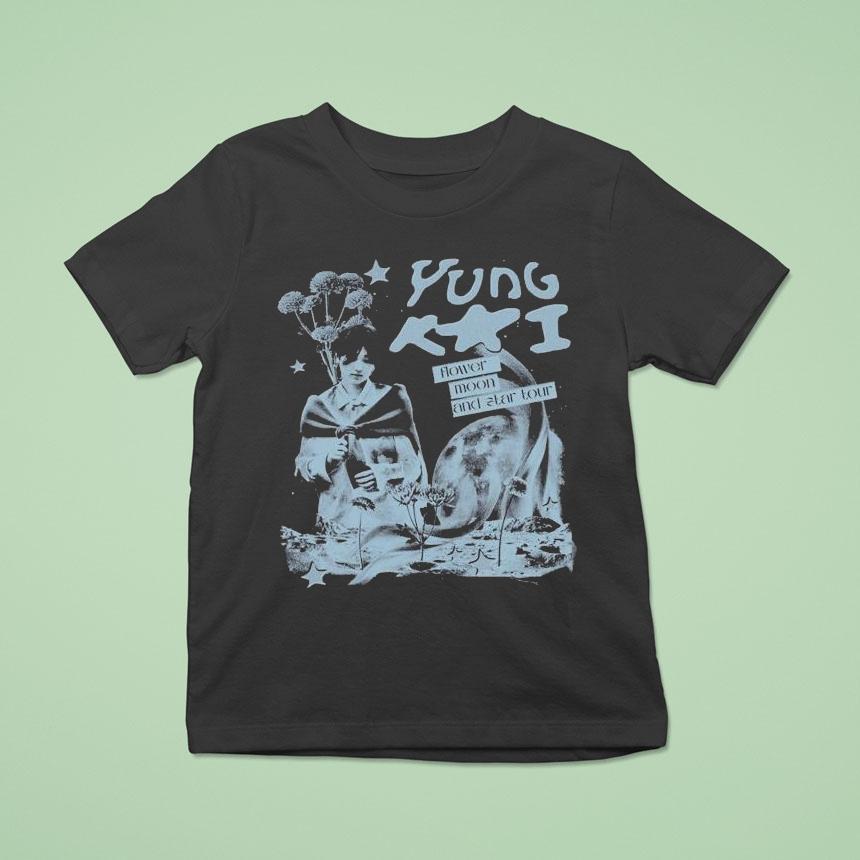 Yung Kai Flower Moon And Star Tour 2025 Cosmic Shirt