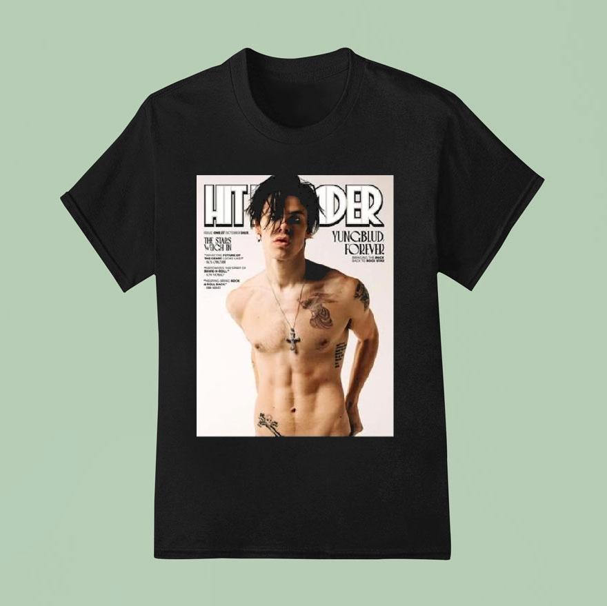 Yungblud Graces The First Cover Of The Hit Parader Issue One October 2025 Yungblud Forever Shirt