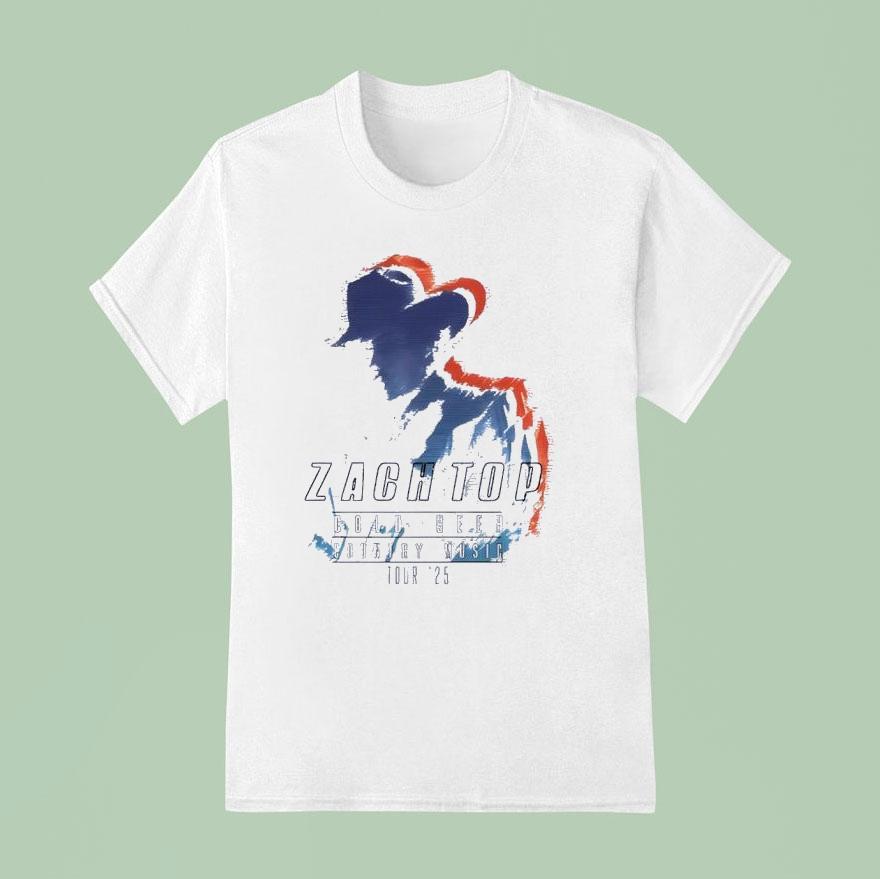 Zach Top Cold Beer Country Music Tour 2025 Shirt
