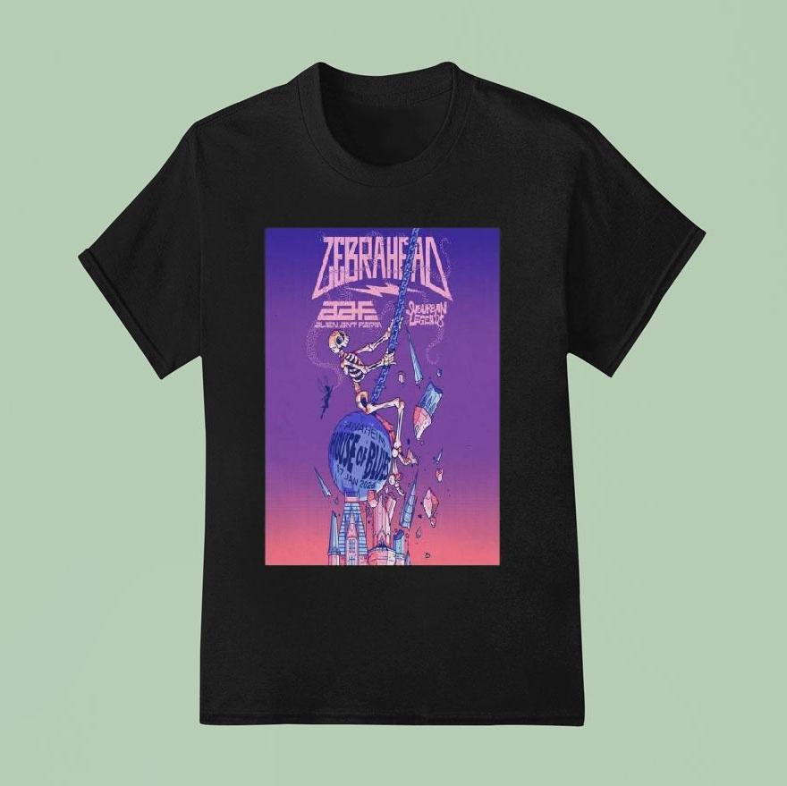 Zebrahead Jan 17 2026 House Of Blues Anaheim, Anaheim, Ca Shirt