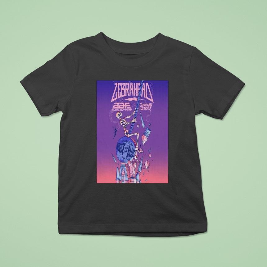 Zebrahead Jan 17 2026 House Of Blues Anaheim, Anaheim, Ca Shirt