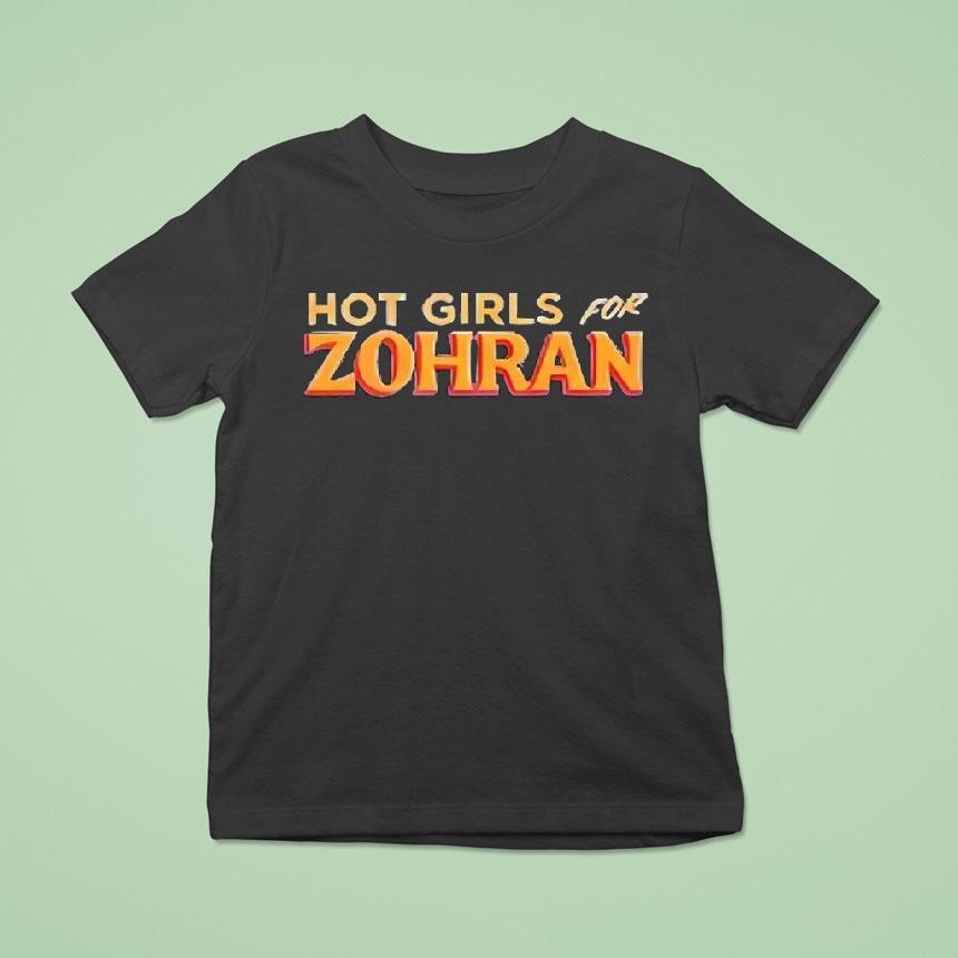 2025 Voted Bill De Blasio Hot Girls For Zohran Shirt