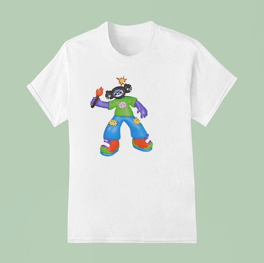 Adam Bomb Else X Goodbadorelse X The Hundreds Gboe Mascot Shirt