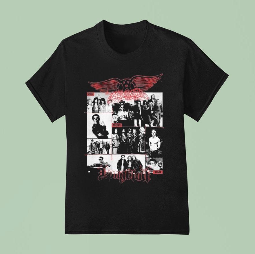 Aerosmith One More Time Collage Shirt