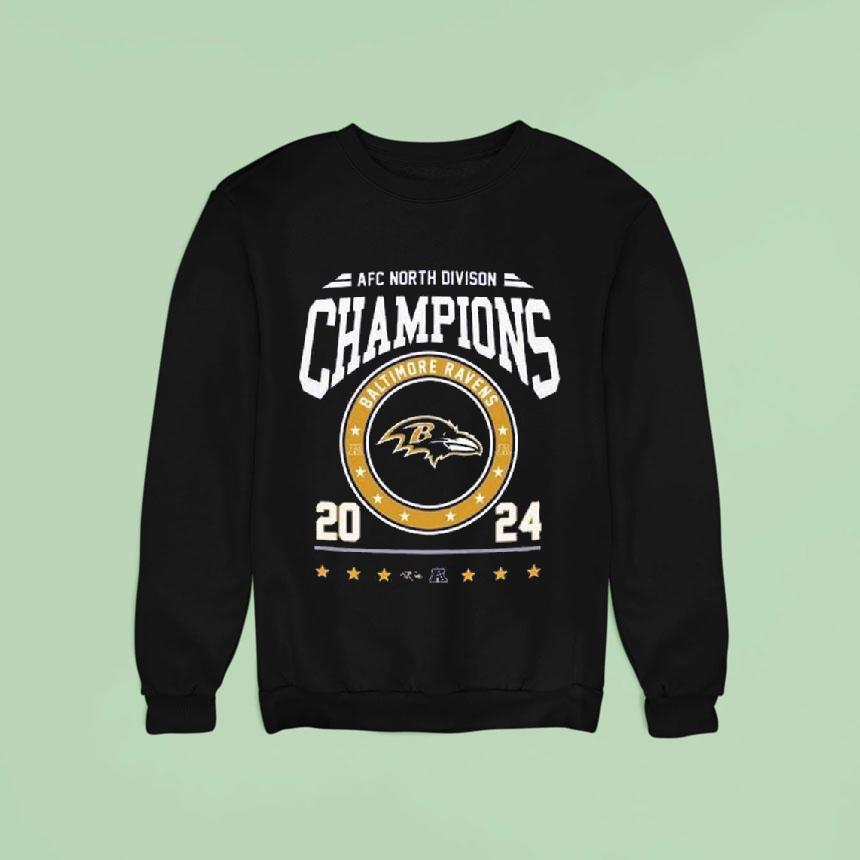 Afc North Division Champions 2024 Baltimore Ravens Shirt Afc North Division Champions 2024 Baltimore Ravens Shirt