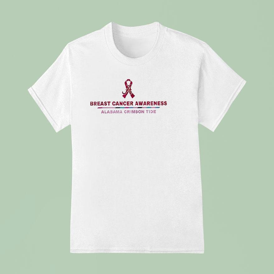Alabama Crimson Tide Breast Cancer Awareness Her Fight Is Our Fight Shirt