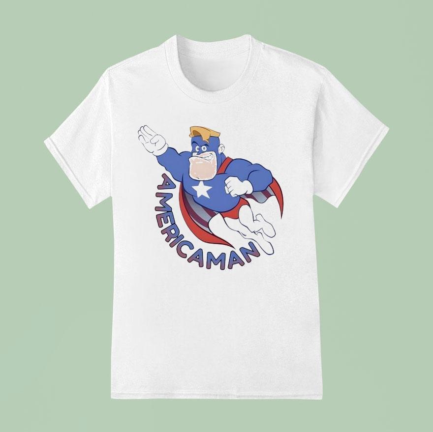 Americaman Character Hero Shirt