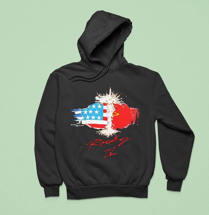 American Vs China Rocky Iv Movie Main Promo Shirt American Vs China Rocky Iv Movie Main Promo Shirt