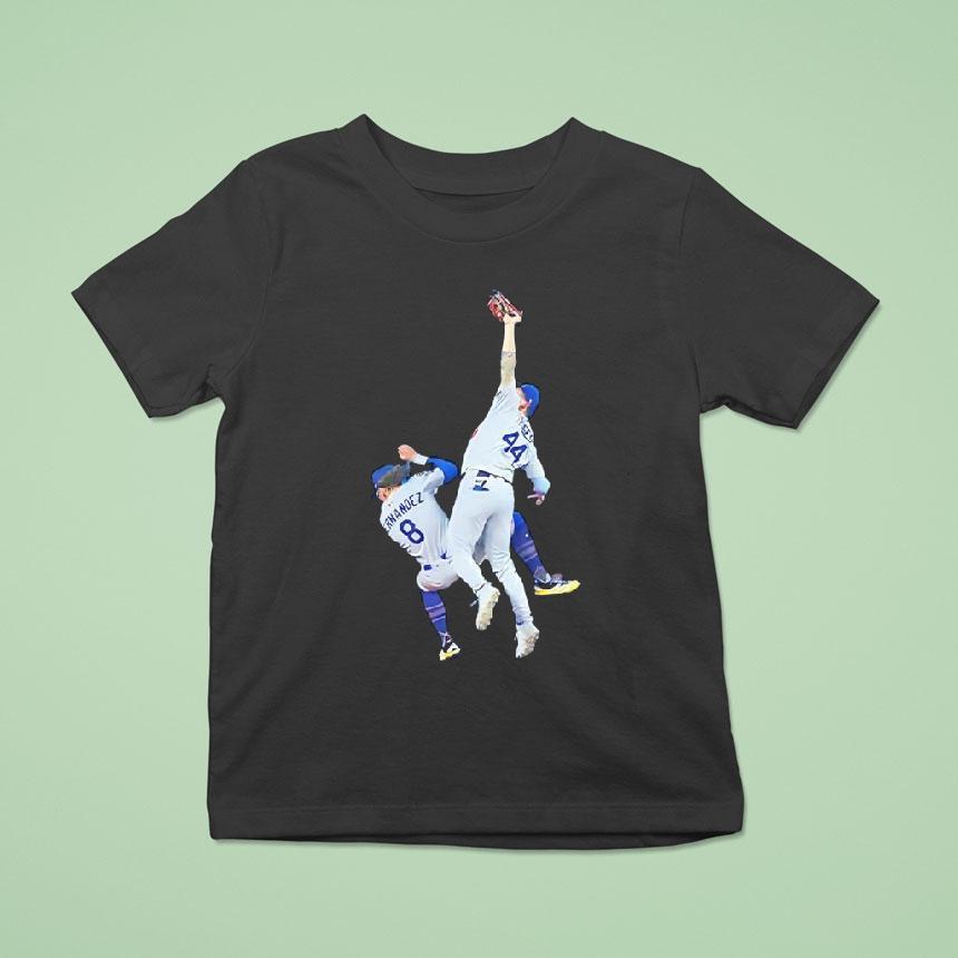Andy Pages Hitting Kik Hernandez Los Angeles Dodgers Shirt