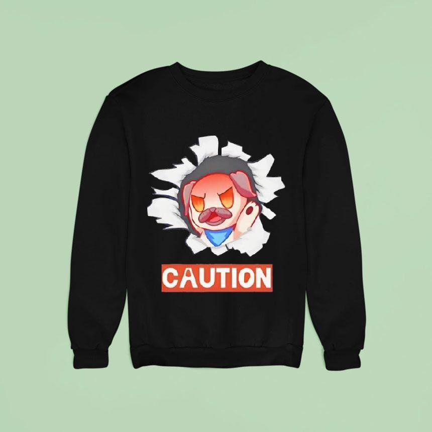 Andy Rage Caution Shirt Andy Rage Caution Shirt
