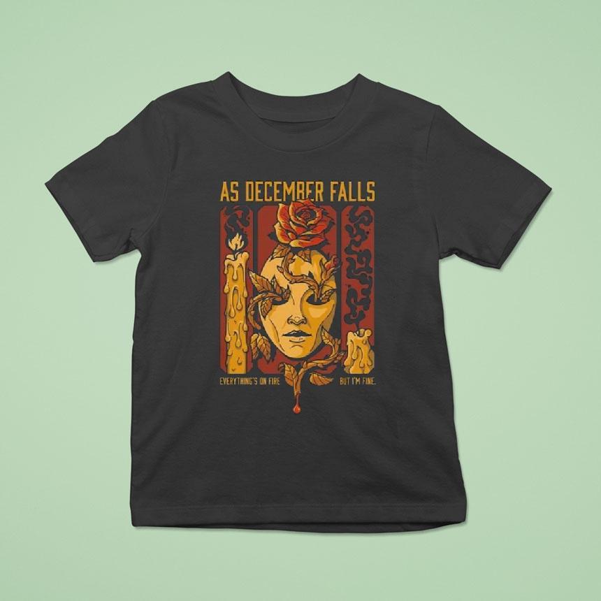 As December Falls Candle Shirt
