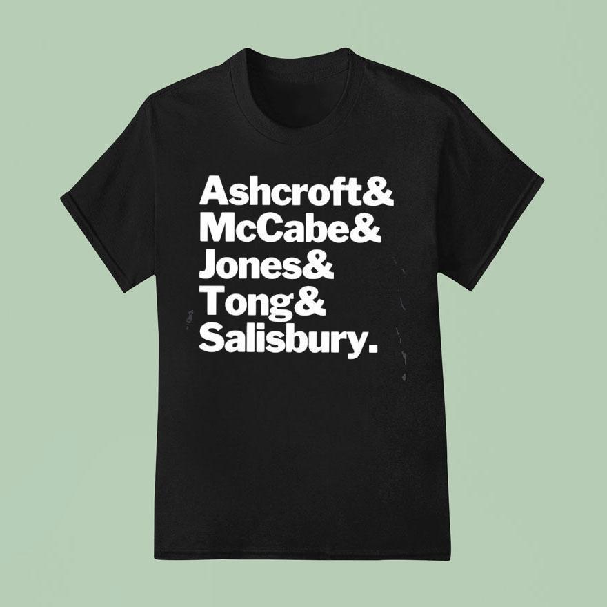 Ashcroft And Mccabe And Jones And Tong And Salisbury Shirt
