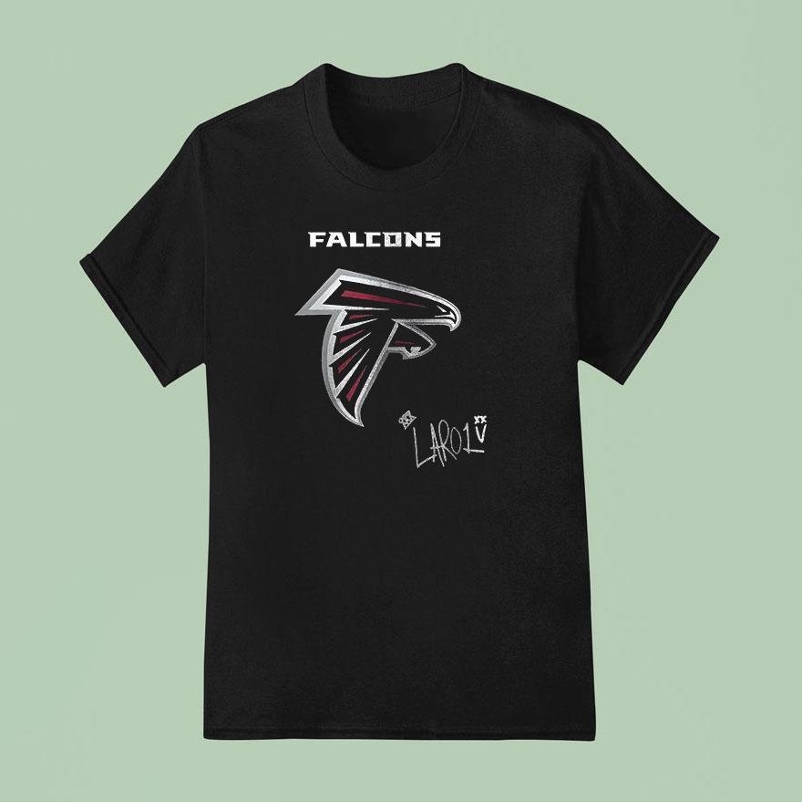Atlanta Falcons Kid Laroi Berlin Game 2025 Logo Shirt