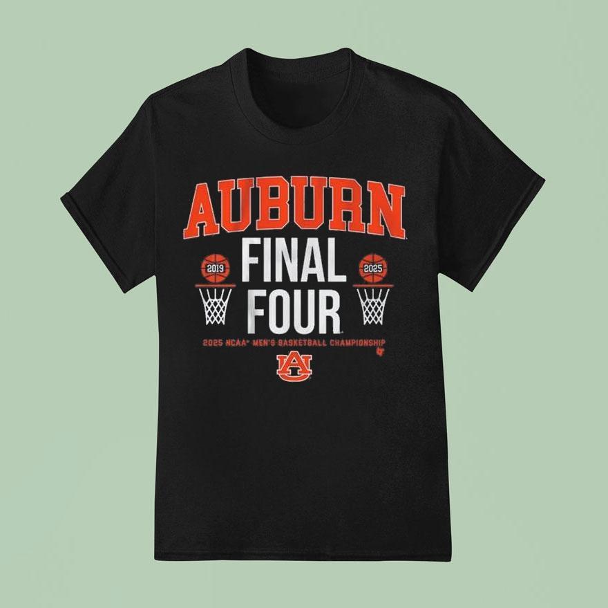 Auburn Basketball All-time Final Fours Shirt
