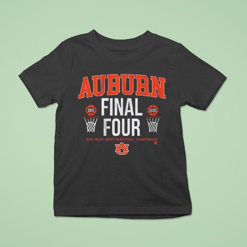 Auburn Basketball All-time Final Fours Shirt