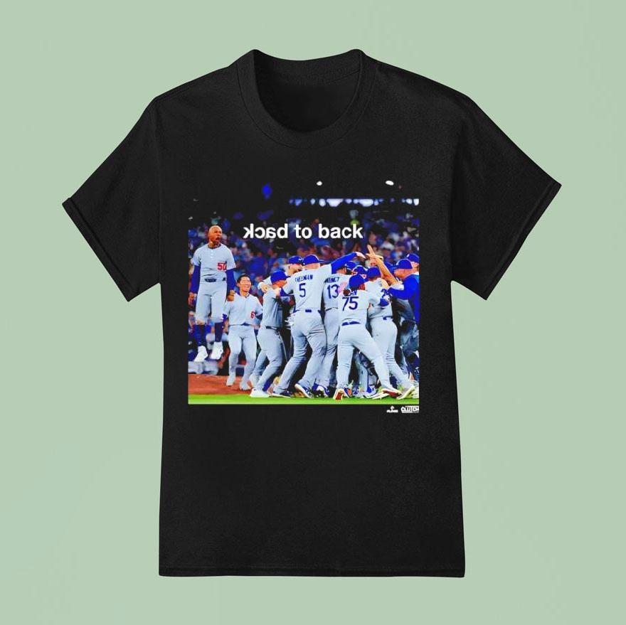 Back To Back Los Angeles Champions Retro Graphic Shirt