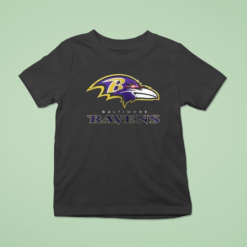 Baltimore Ravens 2025 Poe’s Nest Logo Shirt
