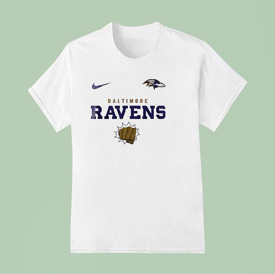 Baltimore Ravens X One Punch Man Go Ravens Shirt