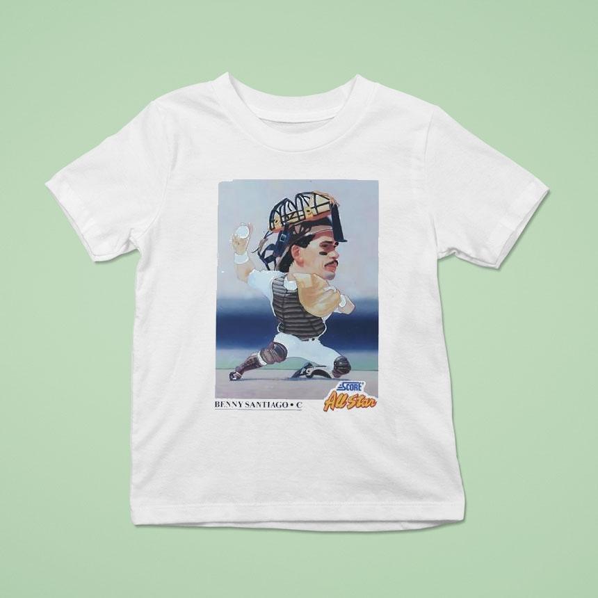 Benny Santiago Score All Star San Diego Padres Vintage Shirt