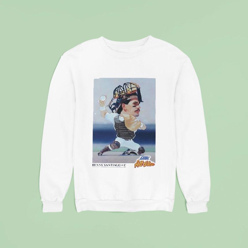 Benny Santiago Score All Star San Diego Padres Vintage Shirt Benny Santiago Score All Star San Diego Padres Vintage Shirt