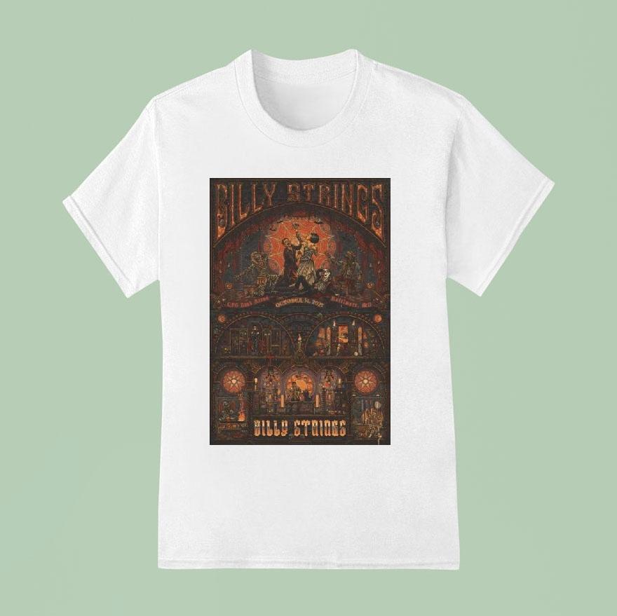 Billy Strings Band Baltimore, Md October 31 2025 Shirt
